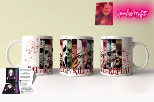 Eat, Sleep, Kill, Repeat Mug